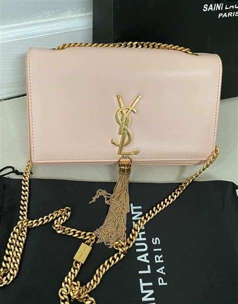 ysl light pink bag|ysl pink sling bag.